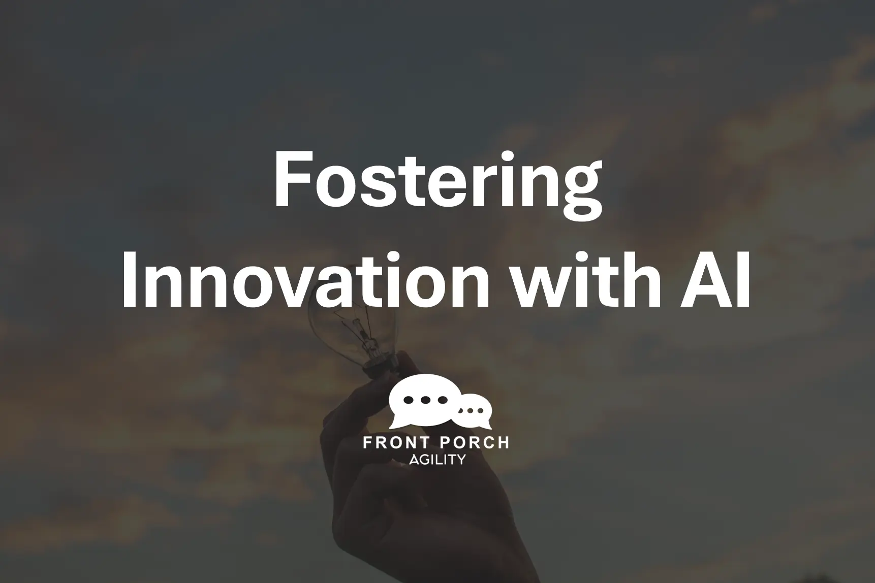 Fostering Innovation with AI